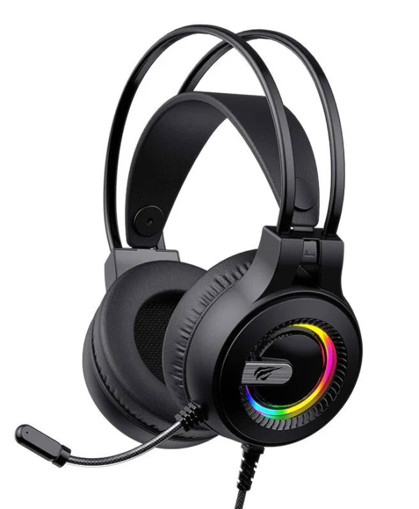 Havit H2040D Over Ear Gaming Headset με σύνδεση 3.5mm / USB