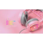 Havit H2233D On Ear Gaming Headset με σύνδεση USB / 3.5mm Ροζ H2233D-PINK - Image 10