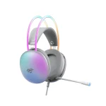 Havit H2037d Over Ear Gaming Headset με σύνδεση 2x3.5mm / USB Λευκό