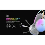 Havit H2037d Over Ear Gaming Headset με σύνδεση 2x3.5mm / USB Λευκό - Image 6
