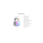 Havit H2037d Over Ear Gaming Headset με σύνδεση 2x3.5mm / USB Λευκό - Image 11