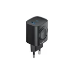 Havit Φορτιστής Χωρίς Καλώδιο με Θύρα USB-A και Θύρα USB-C 22W Power Delivery / Quick Charge 3.0 Μαύρος (UC132) UC132 EU - Image 6