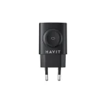 Havit Φορτιστής Χωρίς Καλώδιο με Θύρα USB-A και Θύρα USB-C 22W Power Delivery / Quick Charge 3.0 Μαύρος (UC132) UC132 EU - Image 7
