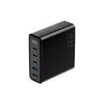 Havit Βάση Φόρτισης GaN με 2 Θύρες USB-A και 3 Θύρες USB-C 140W Power Delivery σε Μαύρο χρώμα (UCLE004) UCLE004 EU - Image 2