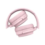 Havit I62 Ασύρματα / Ενσύρματα Over Ear Ακουστικά με 8 ώρες Λειτουργίας Ροζ - Image 3