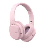 Havit I62 Ασύρματα / Ενσύρματα Over Ear Ακουστικά με 8 ώρες Λειτουργίας Ροζ - Image 4