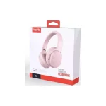 Havit I62 Ασύρματα / Ενσύρματα Over Ear Ακουστικά με 8 ώρες Λειτουργίας Ροζ - Image 6