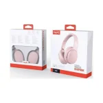 Havit I62 Ασύρματα / Ενσύρματα Over Ear Ακουστικά με 8 ώρες Λειτουργίας Ροζ - Image 7