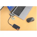 Manhattan USB-C Docking Station με HDMI 4K PD Γκρι (190404) - Image 6