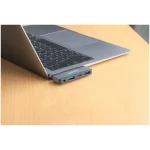 Manhattan USB-C Docking Station με HDMI 4K PD Γκρι (190404) - Image 7