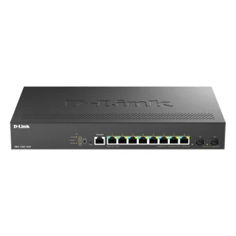 D-Link DMS-1250-12TP/E Managed L2 PoE Switch με 8 Θύρες Ethernet