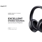 Havit H633BT Ασύρματα / Ενσύρματα Over Ear Ακουστικά με 22 ώρες Λειτουργίας Μπεζ - Image 5