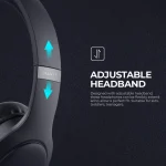 Havit H633BT Ασύρματα / Ενσύρματα Over Ear Ακουστικά με 22 ώρες Λειτουργίας Μπεζ - Image 8