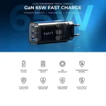 Havit Φορτιστής Χωρίς Καλώδιο 65W Quick Charge 2.0 Μαύρος (Uc20) UC20 EU - Image 3