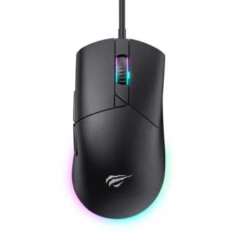 Havit SK487L RGB Gaming Ποντίκι 8000 DPI Μαύρο MS1038