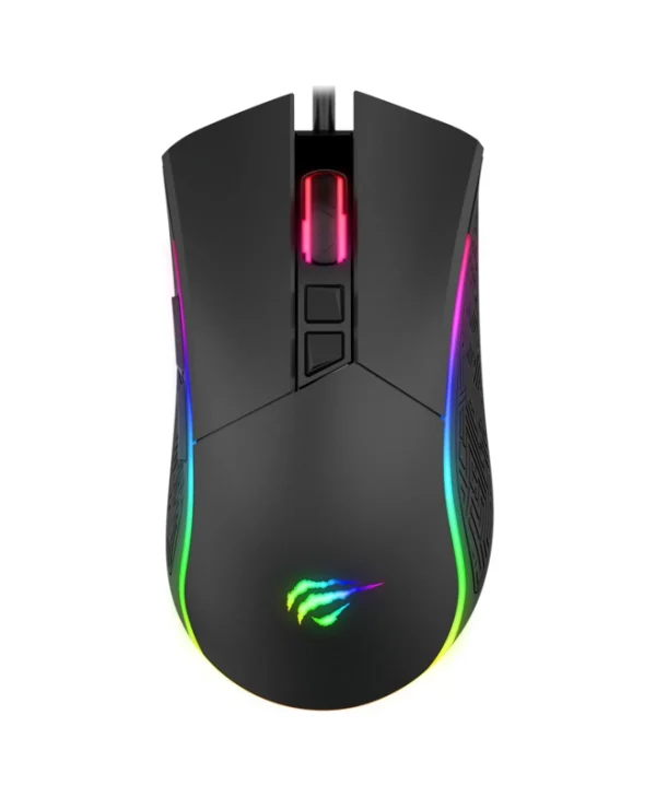 Havit MS1001S RGB Gaming Ποντίκι 7200 DPI Μαύρο