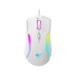 Havit MS1033 RGB Gaming Ποντίκι 8000 DPI Λευκό