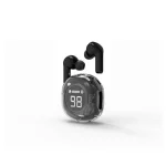 Gembird Transparent In-ear Bluetooth Handsfree Ακουστικά με Θήκη Φόρτισης Μαύρα TWST-01-BK - Image 3