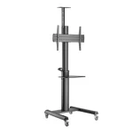 Gembird TVS-70T-02 Βάση Τηλεόρασης Δαπέδου έως 70kg Μαύρο