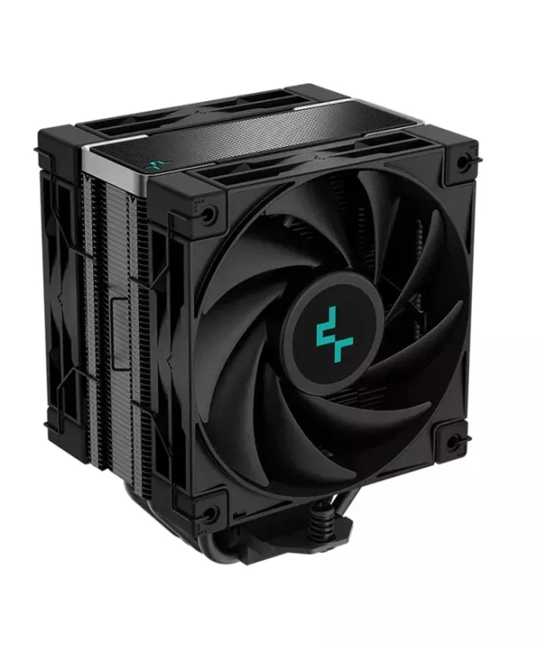 Deepcool AK400 Zero Dark Plus Ψύκτρα Επεξεργαστή για Socket AM4/AM5/1200/115x/1700 R-AK400-BKNNMD-G-1