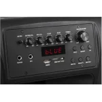 Azusa Ηχείο Karaoke με Ασύρματα Μικρόφωνα DM-0135EU Μαύρο LEC-MIK0135EU - Image 3