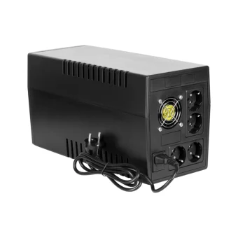 Quer KOM0554 UPS Off-Line 1500VA 900W με 4 Schuko Πρίζες
