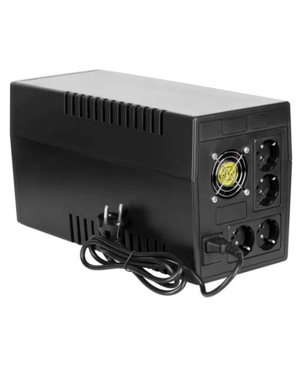Quer KOM0554 UPS Off-Line 1500VA 900W με 4 Schuko Πρίζες