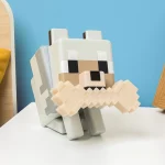 Paladone Παιδικό Διακοσμητικό Φωτιστικό Αφής Minecraft Wolf Πολύχρωμο 16x12cm PP14761MCF - Image 2