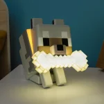 Paladone Παιδικό Διακοσμητικό Φωτιστικό Αφής Minecraft Wolf Πολύχρωμο 16x12cm PP14761MCF - Image 5