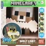 Paladone Παιδικό Διακοσμητικό Φωτιστικό Αφής Minecraft Wolf Πολύχρωμο 16x12cm PP14761MCF - Image 9