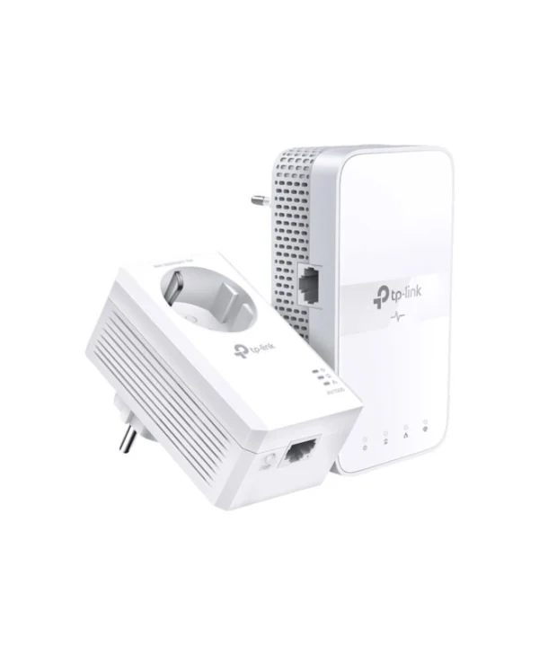 TP-LINK TL-WPA7619 KIT V1 Powerline Διπλό για Ασύρματη Σύνδεση Wi‑Fi 5 με Passthrough Πρίζα και Θύρα Gigabit Ethernet