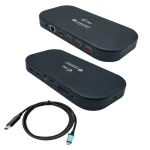 i-tec Thunderbolt 3 Docking Station με HDMI 4K PD Ethernet και συνδεση 2 Οθονών Μαύρο (TB3HDMIDOCKPD) - Image 3