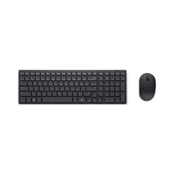 Dell KM555 Ασύρματο Σετ Πληκτρολόγιο & Ποντίκι Αγγλικό US KM555-BLK-INT