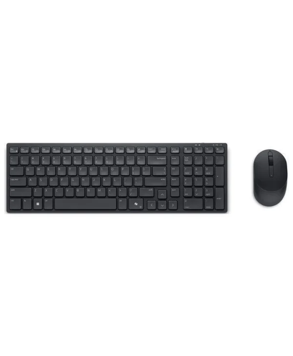 Dell KM555 Ασύρματο Σετ Πληκτρολόγιο & Ποντίκι Αγγλικό US KM555-BLK-INT