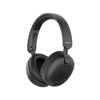 Havit H655BT Ασύρματα / Ενσύρματα On Ear Ακουστικά με 76 ώρες Λειτουργίας Μαύρα H655BT black