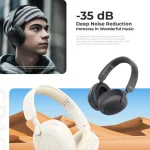 Havit H655BT Ασύρματα / Ενσύρματα On Ear Ακουστικά με 76 ώρες Λειτουργίας Μαύρα H655BT black - Image 2
