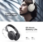 Havit H655BT Ασύρματα / Ενσύρματα On Ear Ακουστικά με 76 ώρες Λειτουργίας Μαύρα H655BT black - Image 4