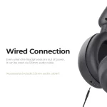 Havit H655BT Ασύρματα / Ενσύρματα On Ear Ακουστικά με 76 ώρες Λειτουργίας Μαύρα H655BT black - Image 5