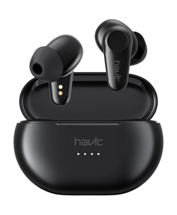 Havit TW915E In-ear Bluetooth Handsfree Ακουστικά με Θήκη Φόρτισης Μαύρα TW915Eblack