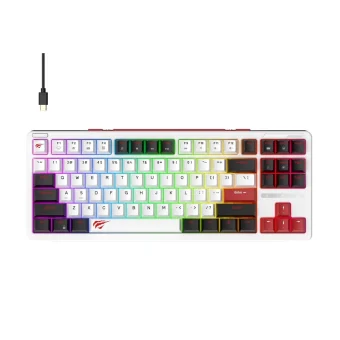 Havit KB902L Gaming Μηχανικό Πληκτρολόγιο με RGB φωτισμό (Αγγλικό US)