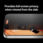 PanzerGlass Ultra-wide Fit Privacy Tempered Glass (iPhone 15 Pro) 100046076 - Image 10