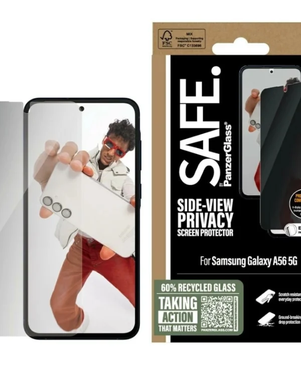 PanzerGlass Ultra-Wide Fit Privacy Tempered Glass (Galaxy A56) SARPUWFG38380