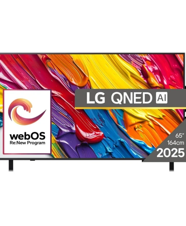 LG Smart Τηλεόραση 65" 4K UHD QNED 65QNED84A3C (2025)