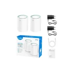 Cudy M1500 v1 WiFi Mesh Network Access Point Wi‑Fi 6 Dual Band (2.4 & 5GHz) σε Διπλό Kit M1500(2-Pack) - Image 3