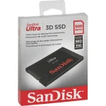 Sandisk Ultra 3D SSD 500GB τύπου 2.5'' με σύνδεση SATA III SDSSDH3-500G-G26 - Image 4