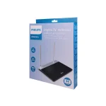 Philips SDV6227 Εσωτερική Κεραία Τηλεόρασης (απαιτεί τροφοδοσία) σε Μαύρο Χρώμα Σύνδεση με Ομοαξονικό (Coaxial) Καλώδιο SDV6227/12 - Image 2
