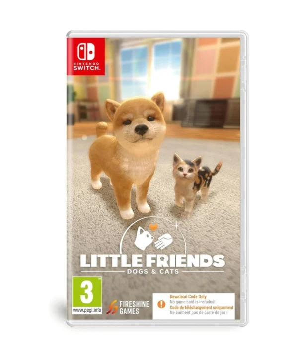 Little Friends: Dogs & Cats (Code In A Box) Switch Game