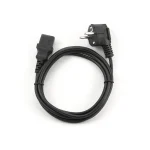 Cablexpert Cord Schuko - IEC C13 Cable 1m Μαύρο PC-186-1M - Image 3