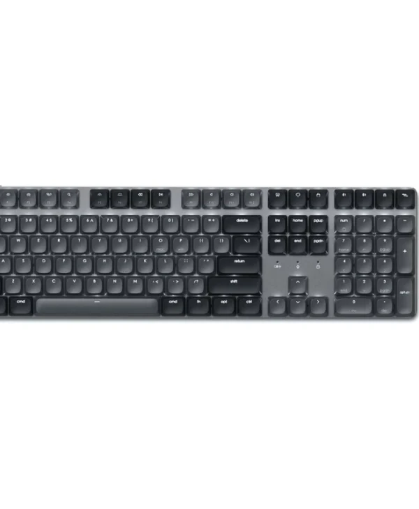Satechi Slim SM3 Ασύρματο Gaming Μηχανικό Πληκτρολόγιο με Φωτιζόμενα πλήκτρα (Αγγλικό US) Γκρι ST-KSM3DK-EN