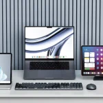 Satechi Slim SM3 Ασύρματο Gaming Μηχανικό Πληκτρολόγιο με Φωτιζόμενα πλήκτρα (Αγγλικό US) Γκρι ST-KSM3DK-EN - Image 9